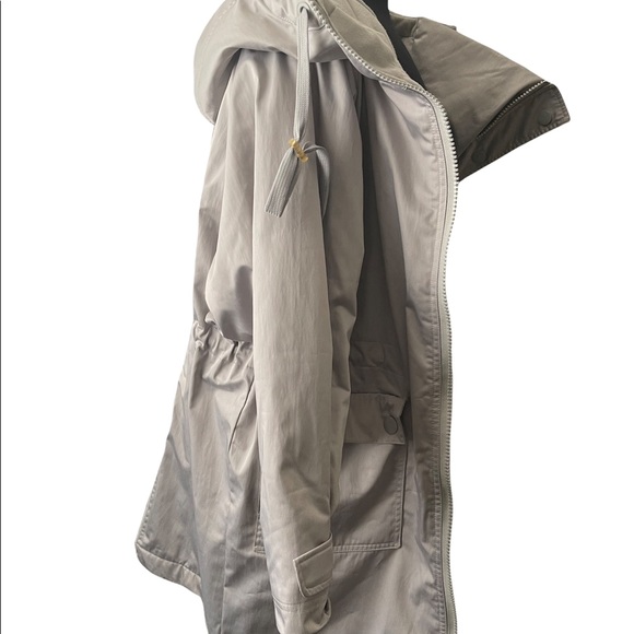 Stella McCartney for Adidas parka. Silver/Gray. 32/S - Picture 5 of 13